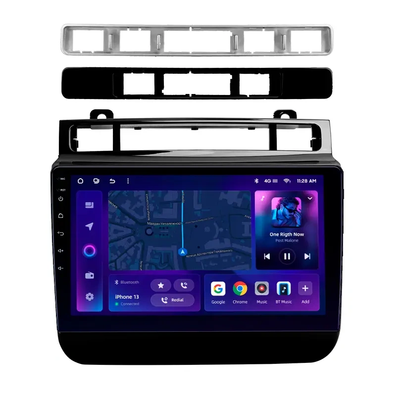 Navigatie Auto MOSS M2 Volkswagen Touareg 2 2010-2018 4+64GB 9" IPS Octa-core 1.6Ghz, Android 4G Bluetooth 5.1 DSP [1]