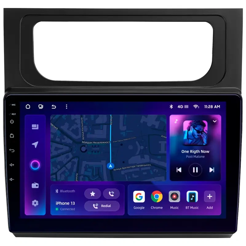 Navigatie Auto MOSS M2 Volkswagen Touran 2 2015-2023 4+64GB 10" IPS Octa-core 1.6Ghz, Android 4G Bluetooth 5.1 DSP [1]