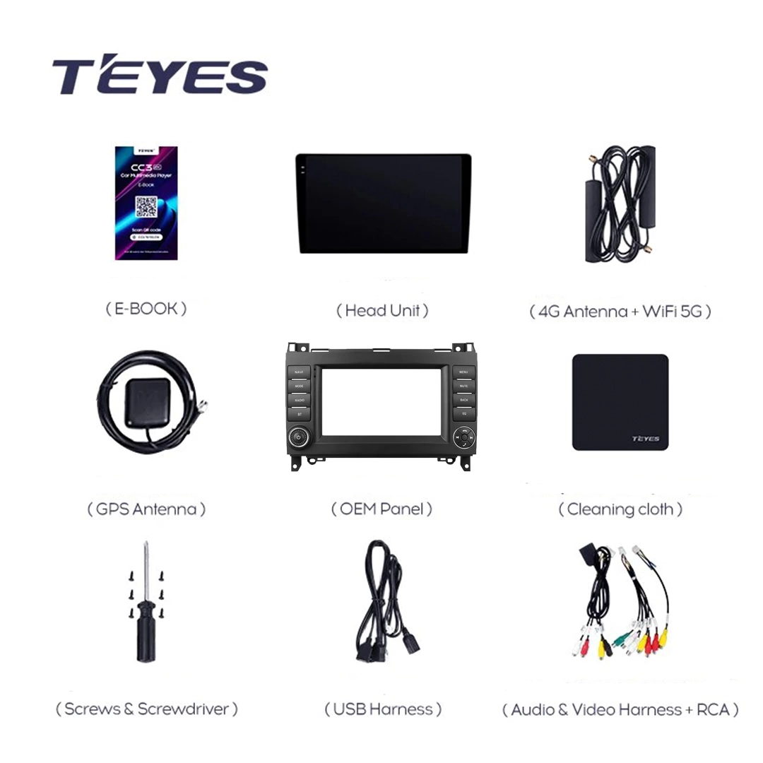 Navigatie Auto Teyes CC2 Plus Mercedes-Benz Viano 2 2003-2015 4+32GB 7" QLED Octa-core 1.8Ghz, Android 4G Bluetooth 5.1 DSP [7]