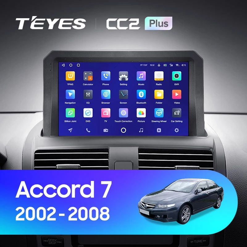 Navigatie Auto Teyes CC2 Plus Split Honda Accord 7 2002-2008 2+32GB 10.2" QLED Octa-core 1.8Ghz, Android 4G Bluetooth 5.1 DSP [2]