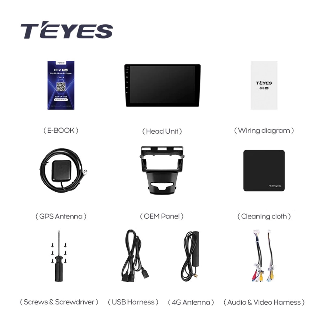 Navigatie Auto Teyes CC2 Plus Split SsangYong Korando 3 2013-2017 2+32GB 9" QLED Octa-core 1.8Ghz, Android 4G Bluetooth 5.1 DSP [6]