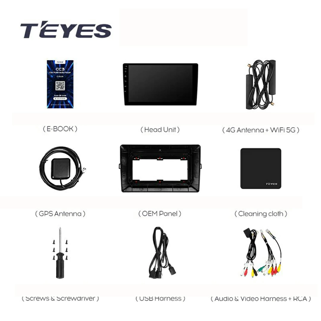 Navigatie Auto Teyes CC2 Plus Split Toyota Auris E150 2006-2012 2+32GB 10.2" QLED Octa-core 1.8Ghz, Android 4G Bluetooth 5.1 DSP [6]