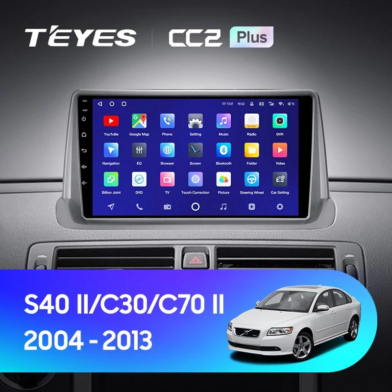 Navigatie Auto Teyes CC2 Plus Split Volvo S40 2004-2012 2+32GB 9" QLED Octa-core 1.8Ghz, Android 4G Bluetooth 5.1 DSP [2]