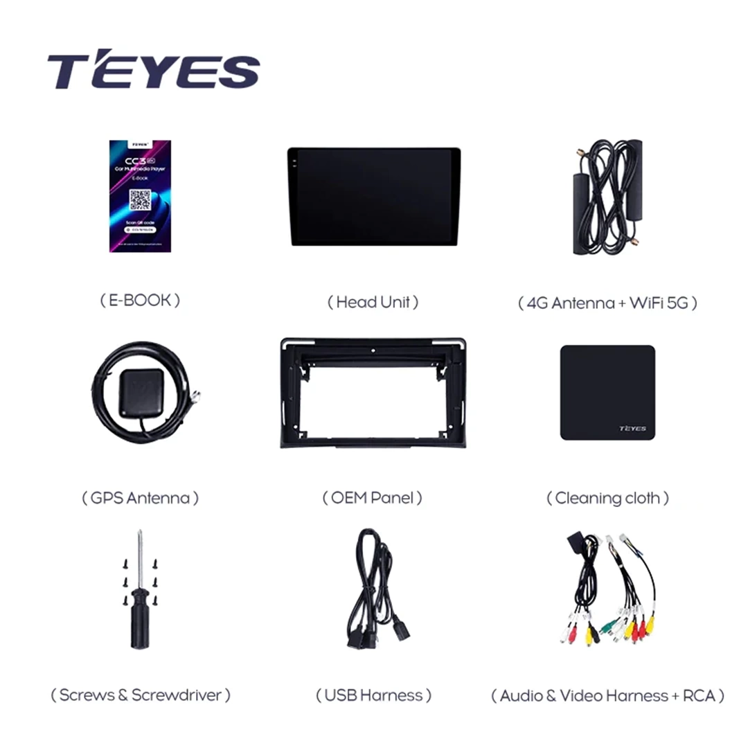 Navigatie Auto Teyes CC2 Plus Volkswagen Transporter T5 2003-2015 4+32GB 9" QLED Octa-core 1.8Ghz, Android 4G Bluetooth 5.1 DSP [8]