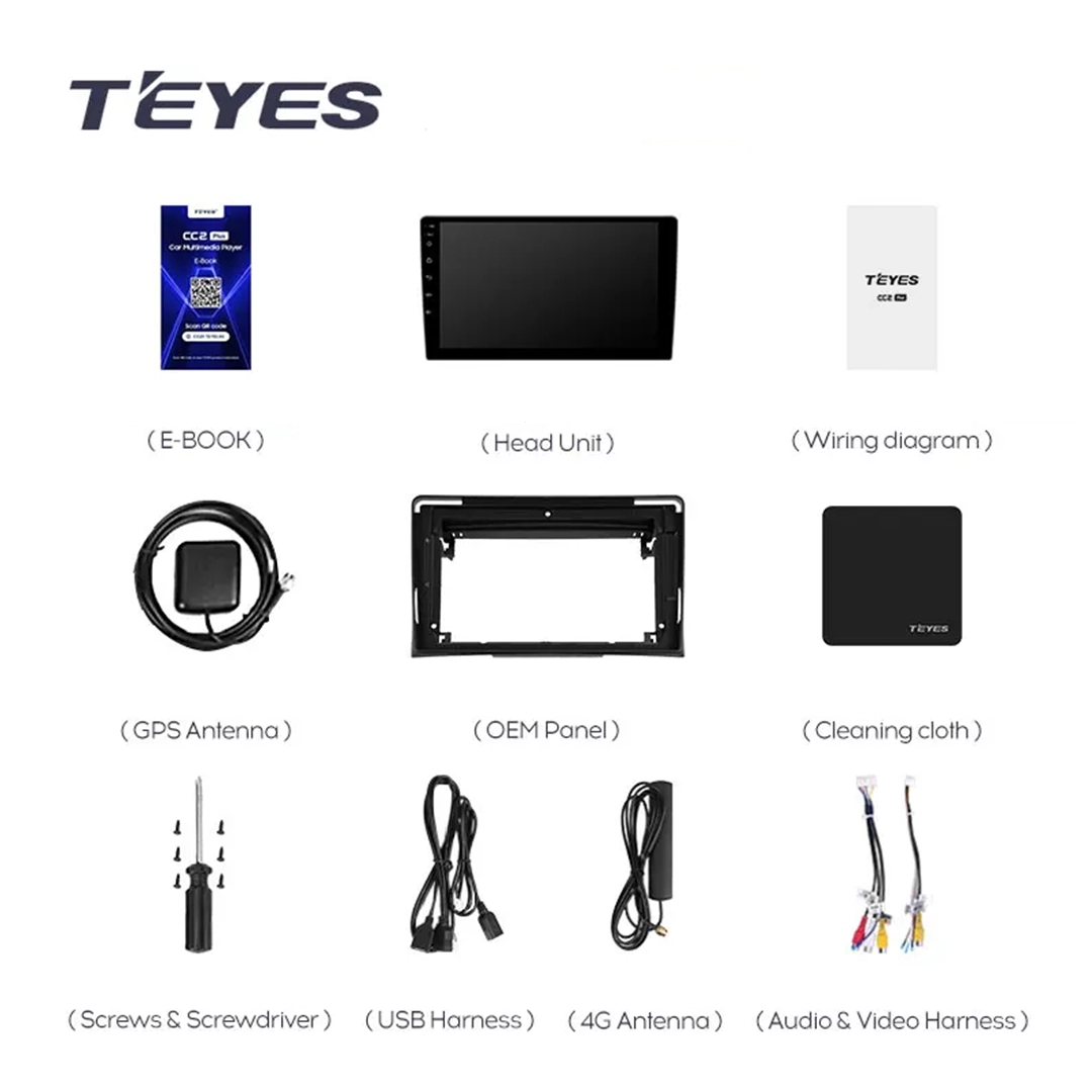 Navigatie Auto Teyes CC2L Volkswagen Transporter T5 2003-2015 2+32GB 9" IPS Octa-core 1.8Ghz, Android 4G Bluetooth 5.1 DSP [2]