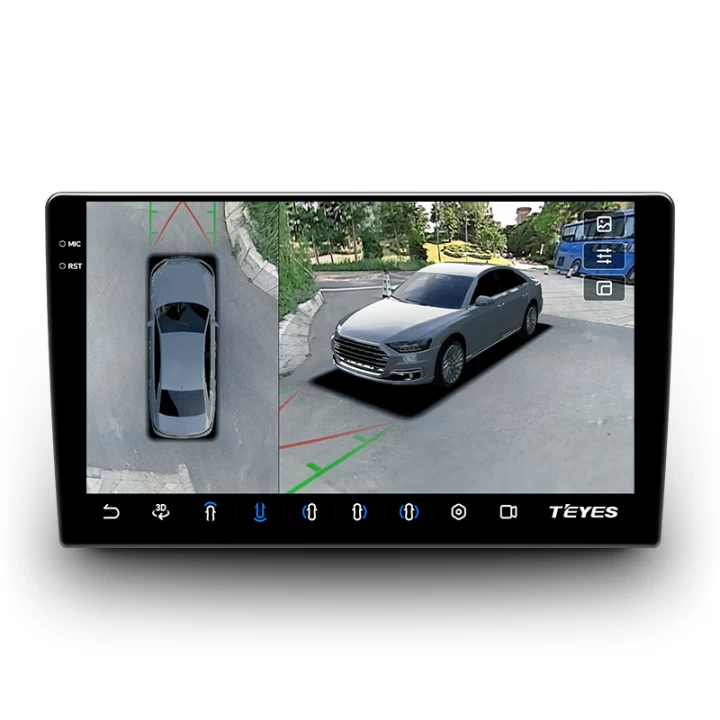 Navigatie Auto Teyes CC3 2K 360°, 6+128GB 9.5" QLED Octa-core 1.8Ghz, Android 4G Bluetooth 5.1 DSP [2]