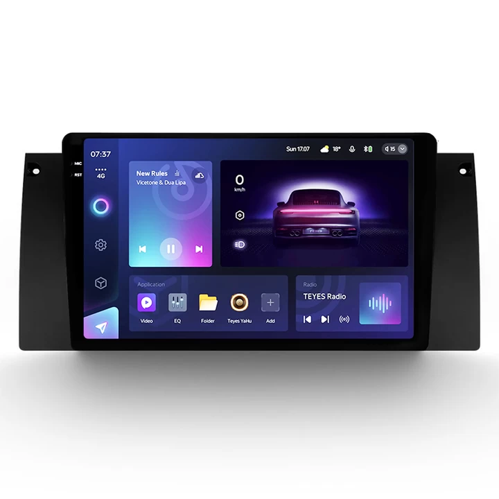 Navigatie Auto Teyes CC3 2K 360° BMW Seria 5 E39 1995-2003 6+128GB 9.5" QLED Octa-core 2Ghz, Android 4G Bluetooth 5.1 DSP [1]