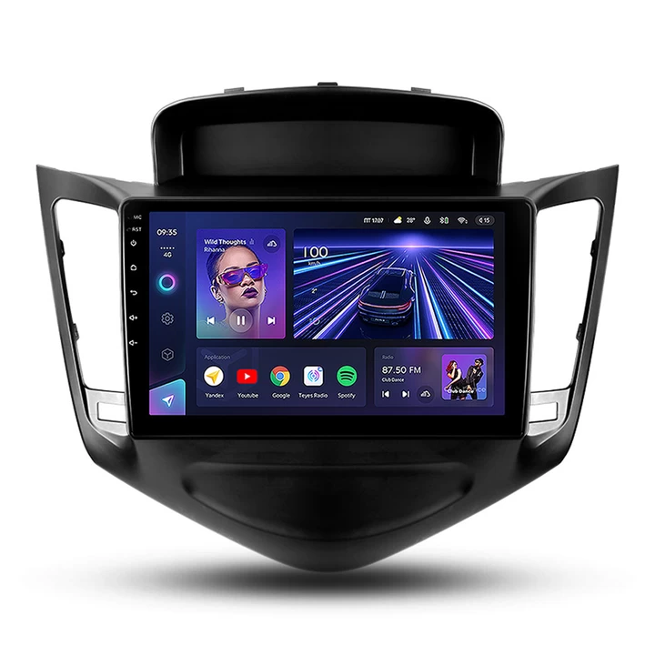 Navigatie Auto Teyes CC3 2K 360 Chevrolet Cruze J300 2008-2016 6+128GB 9.5" QLED Octa-core 2Ghz Android 4G Bluetooth 5.1 DSP [1]