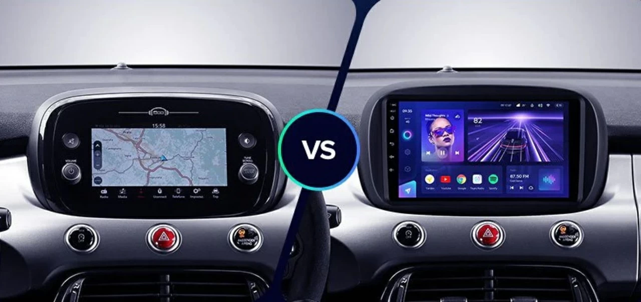 Navigatie Auto Teyes CC3 2K 360 Fiat 500X 2014-2018 6+128GB 9.5" QLED Octa-core 2Ghz Android 4G Bluetooth 5.1 DSP [3]