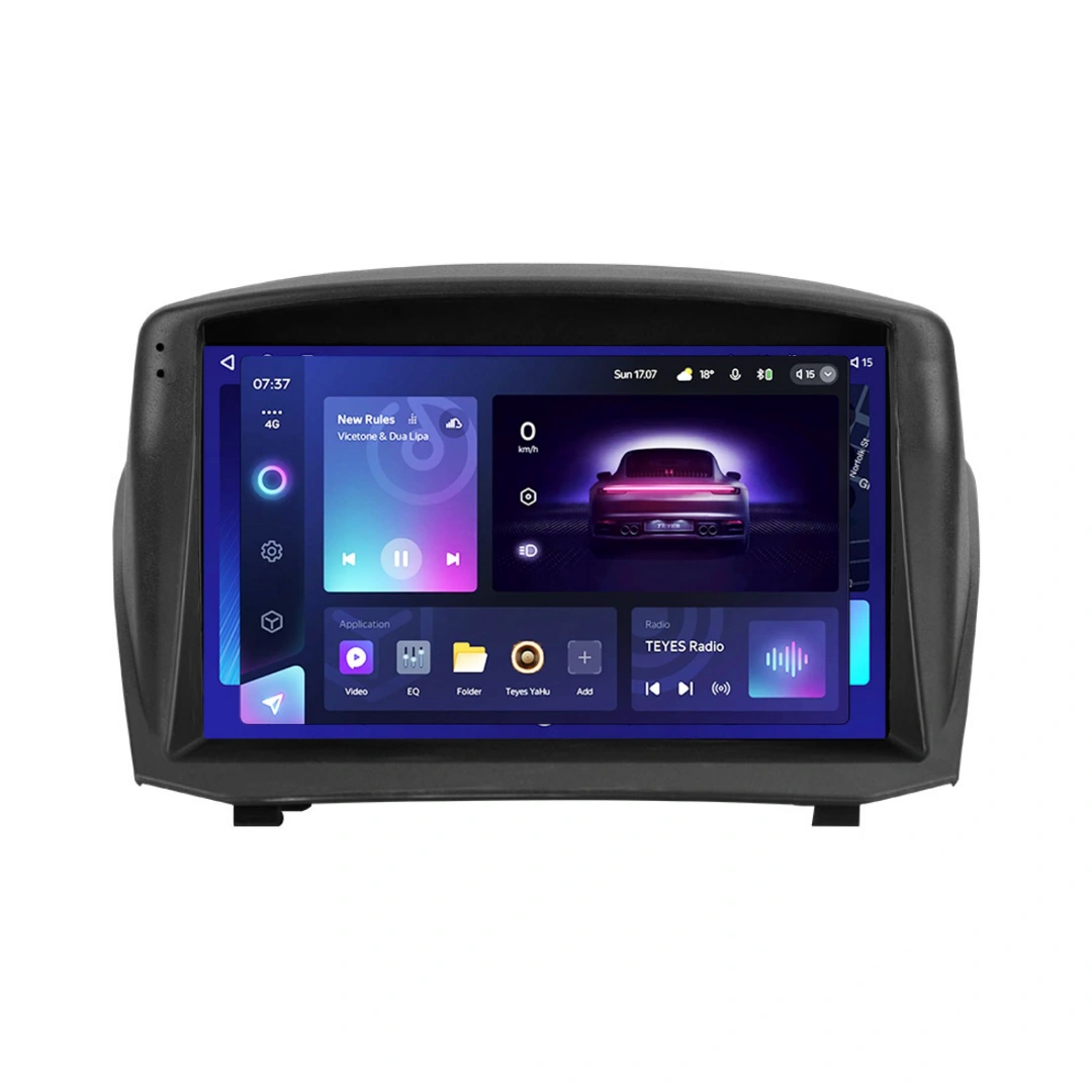 Navigatie Auto Teyes CC3 2K 360° Ford Fiesta 6 2008-2019 6+128GB 9.5" QLED Octa-core 2Ghz, Android 4G Bluetooth 5.1 DSP [1]