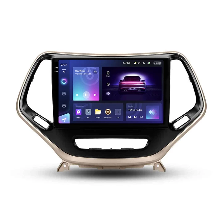 Navigatie Auto Teyes CC3 2K 360° Jeep Cherokee 5 2015-2018 6+128GB 10.36" QLED Octa-core 2Ghz, Android 4G Bluetooth 5.1 DSP [1]