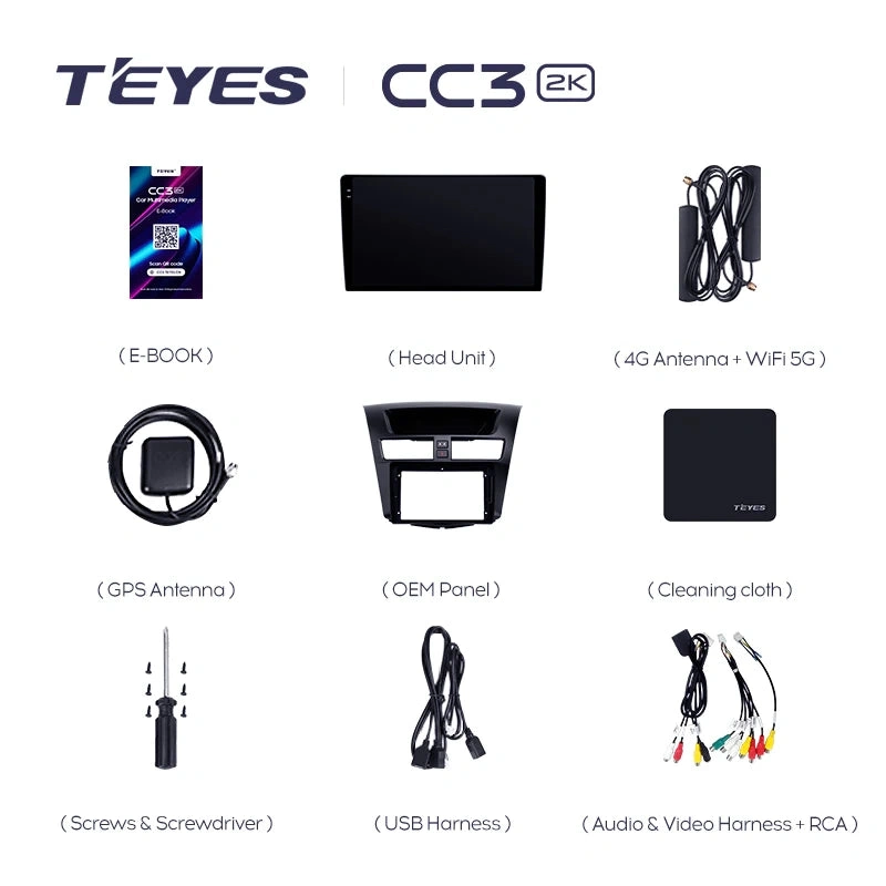 Navigatie Auto Teyes CC3 2K 360° Mazda BT-50 2011-2020 6+128GB 9.5" QLED Octa-core 2Ghz, Android 4G Bluetooth 5.1 DSP [8]