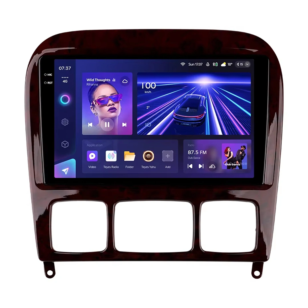 Navigatie Auto Teyes CC3 2K 360° Mercedes-Benz S Class W220 1998-2005 6+128GB 9.5" QLED Octa-core 2Ghz, Android 4G Bluetooth 5.1 DSP [1]