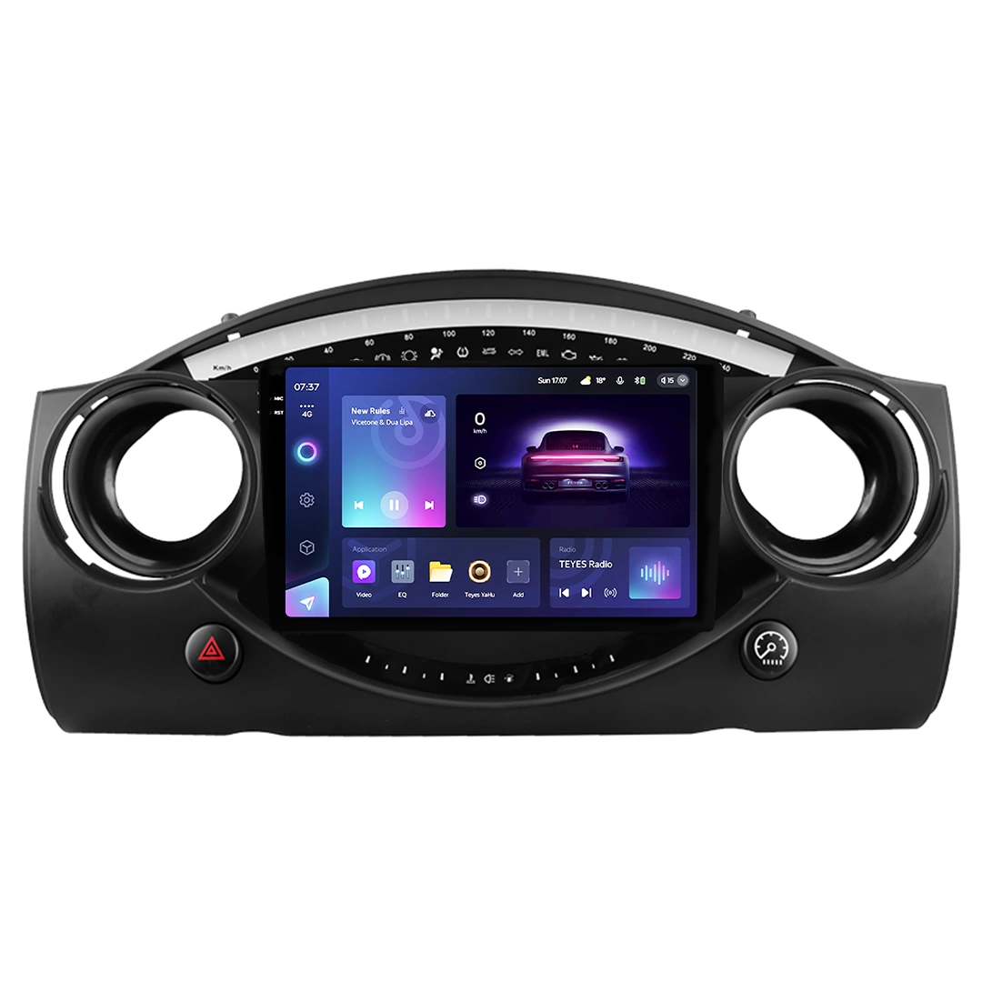 Navigatie Auto Teyes CC3 2K 360° MINI 2000-2006 6+128GB 9.5" QLED Octa-core 2Ghz, Android 4G Bluetooth 5.1 DSP [1]