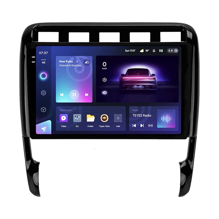 Navigatie Auto Teyes CC3 2K 360° Porsche Cayenne 2002-2010 6+128GB 9.5" QLED Octa-core 2Ghz, Android 4G Bluetooth 5.1 DSP [1]
