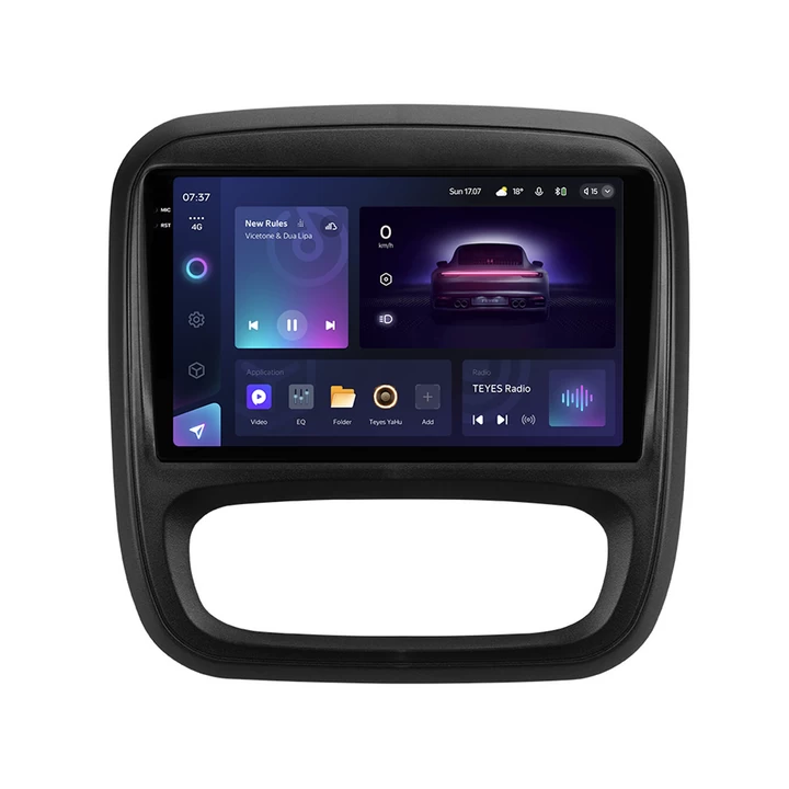 Navigatie Auto Teyes CC3 2K 360° Renault Trafic 3 2014-2021 6+128GB 9.5" QLED Octa-core 2Ghz, Android 4G Bluetooth 5.1 DSP [1]
