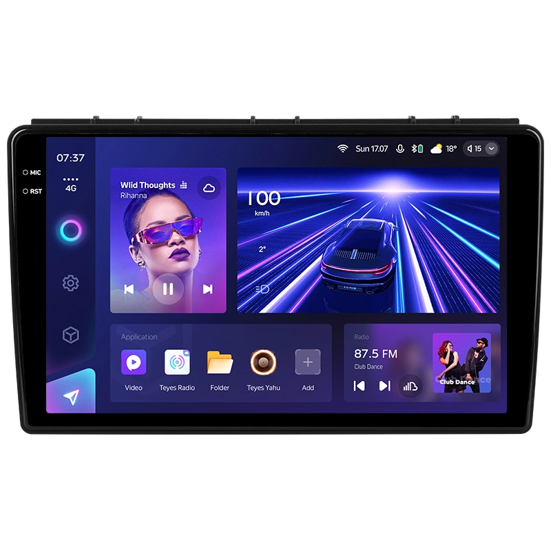 Navigatie Auto Teyes CC3 2K 360° Saab 9-3 2007-2014 6+128GB 9.5" QLED Octa-core 2Ghz, Android 4G Bluetooth 5.1 DSP [1]