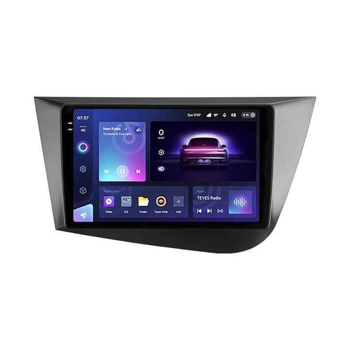 Navigatie Auto Teyes CC3 2K 360° Seat Leon 2 2005-2012 6+128GB 9.5" QLED Octa-core 2Ghz, Android 4G Bluetooth 5.1 DSP [1]