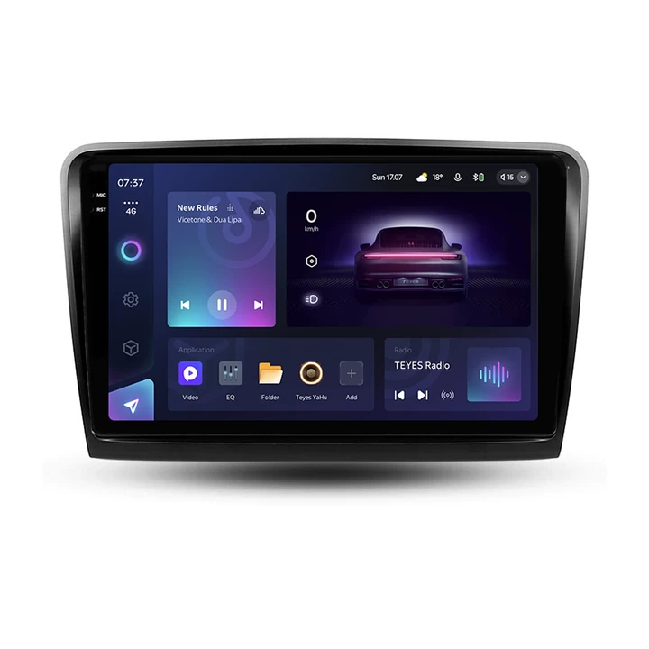 Navigatie Auto Teyes CC3 2K 360° Skoda Superb 2 2008-2015 6+128GB 10.36" QLED Octa-core 2Ghz, Android 4G Bluetooth 5.1 DSP [1]