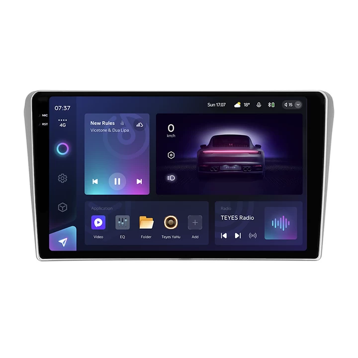 Navigatie Auto Teyes CC3 2K 360° Toyota Avensis 2 2003-2009 6+128GB 9.5" QLED Octa-core 2Ghz, Android 4G Bluetooth 5.1 DSP [1]