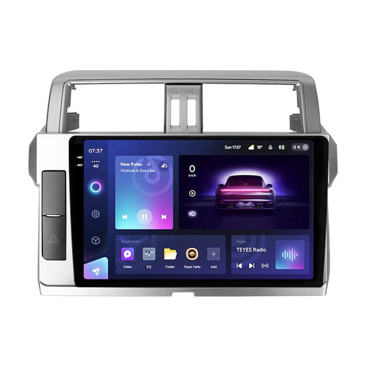 Navigatie Auto Teyes CC3 2K 360° Toyota Land Cruiser Prado J200 2013-2017 6+128GB 10.36" QLED Octa-core 2Ghz, Android 4G Bluetooth 5.1 DSP [1]