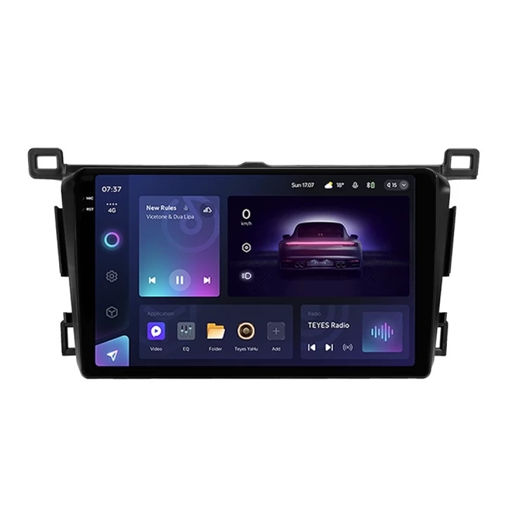 Navigatie Auto Teyes CC3 2K 360° Toyota RAV4 XA40 2012-2018 6+128GB 9.5" QLED Octa-core 2Ghz, Android 4G Bluetooth 5.1 DSP [1]