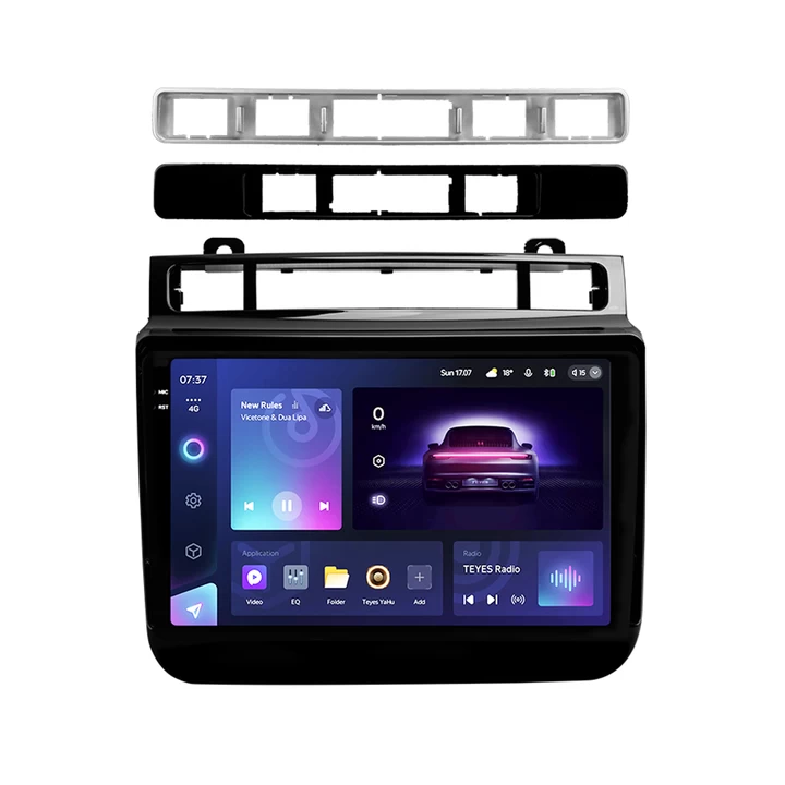 Navigatie Auto Teyes CC3 2K 360° Volkswagen Touareg 2 2010-2018 6+128GB 9.5" QLED Octa-core 2Ghz, Android 4G Bluetooth 5.1 DSP [1]