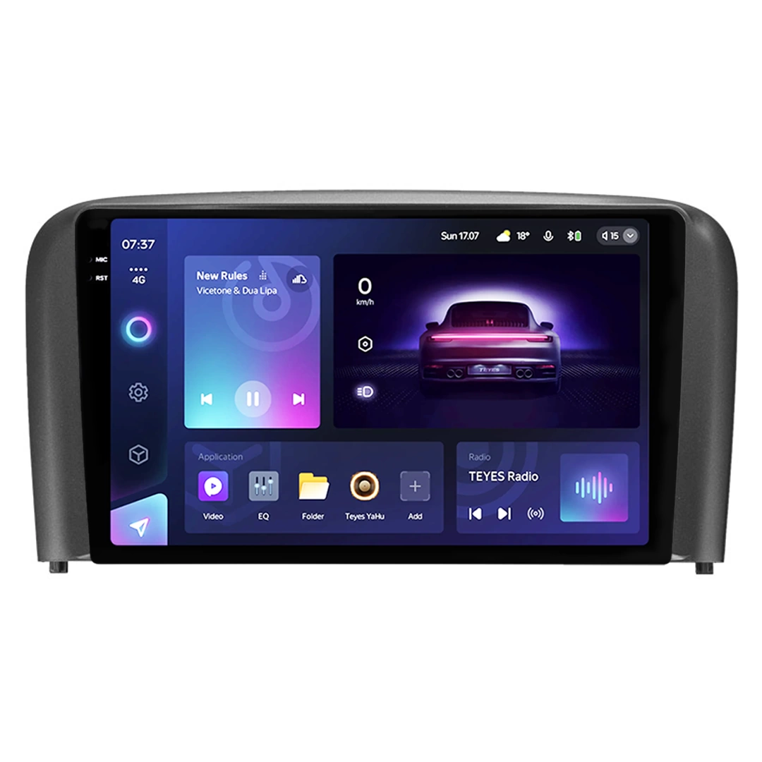 Navigatie Auto Teyes CC3 2K 360° Volvo S80 1998-2006 6+128GB 9.5" QLED Octa-core 2Ghz, Android 4G Bluetooth 5.1 DSP [1]