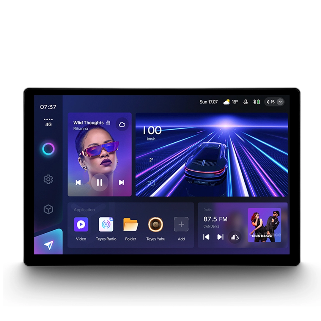 Navigatie Auto Teyes CC3 2K 4+32GB 13" QLED Octa-core 2Ghz Android 4G Bluetooth 5.1 DSP [1]
