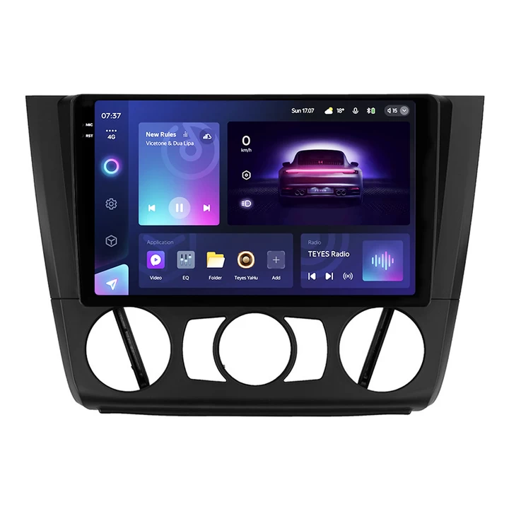 Navigatie Auto Teyes CC3 2K BMW Seria 1 E81 2004-2011 6+128GB 9.5" QLED Octa-core 2Ghz, Android 4G Bluetooth 5.1 DSP [1]