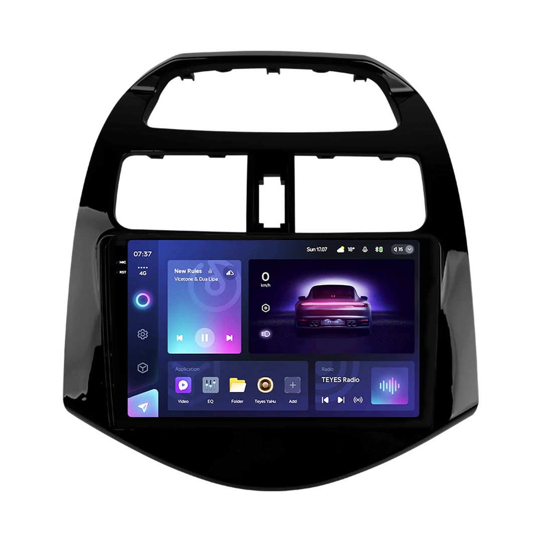 Navigatie Auto Teyes CC3 2K Chevrolet Spark M300 2009-2016 6+128GB 9.5" QLED Octa-core 2Ghz, Android 4G Bluetooth 5.1 DSP [1]