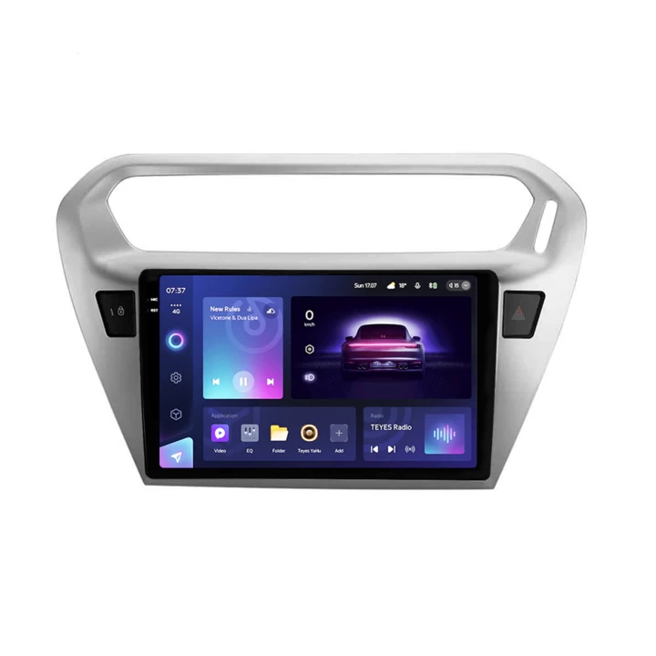 Navigatie Auto Teyes CC3 2K Citroen C-Elysee 2012-2016 6+128GB 9.5" QLED Octa-core 2Ghz, Android 4G Bluetooth 5.1 DSP [1]