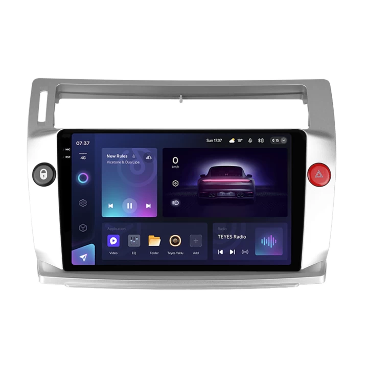 Navigatie Auto Teyes CC3 2K Citroen C4 2004-2014 4+64GB 9.5" QLED Octa-core 2Ghz, Android 4G Bluetooth 5.1 DSP [1]