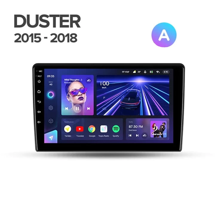 Navigatie Auto Teyes CC3 2K Dacia Duster 1 2013-2017 4+32GB 9.5" QLED Octa-core 2Ghz Android 4G Bluetooth 5.1 DSP [8]