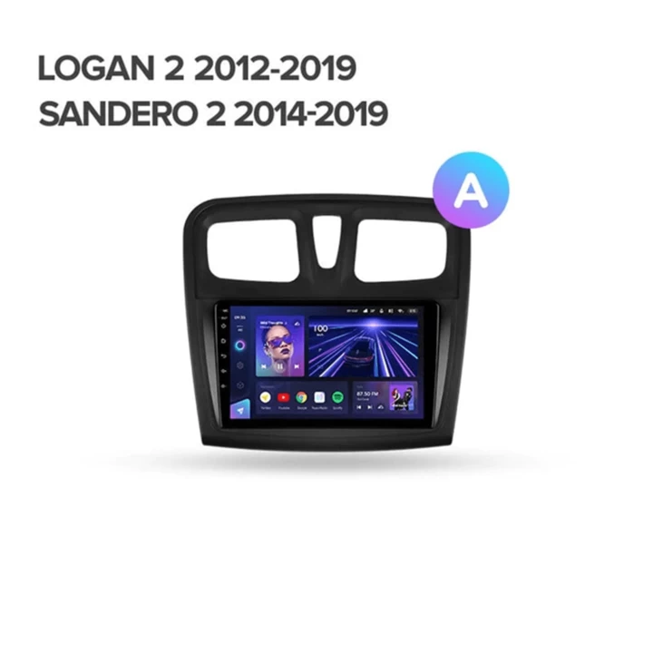 Navigatie Auto Teyes CC3 2K Dacia Sandero 2 2012-2016 6+128GB 9.5" QLED Octa-core 2Ghz Android 4G Bluetooth 5.1 DSP [8]