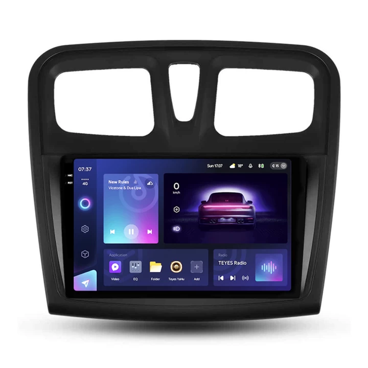 Navigatie Auto Teyes CC3 2K Dacia Sandero 2 2017-2022 6+128GB 9.5" QLED Octa-core 2Ghz, Android 4G Bluetooth 5.1 DSP [1]