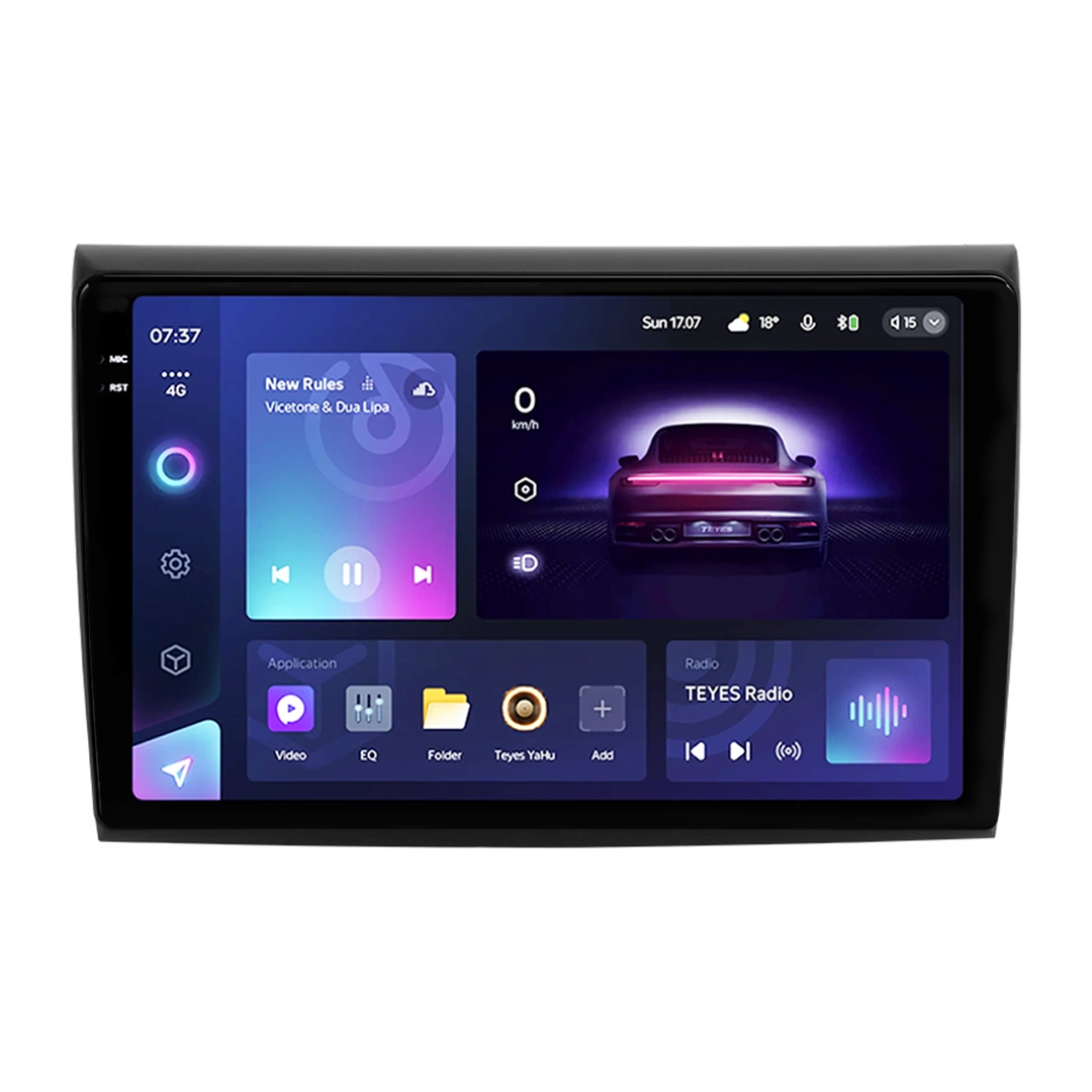 Navigatie Auto Teyes CC3 2K Fiat Bravo 2007-2014 4+64GB 9.5" QLED Octa-core 2Ghz, Android 4G Bluetooth 5.1 DSP [1]
