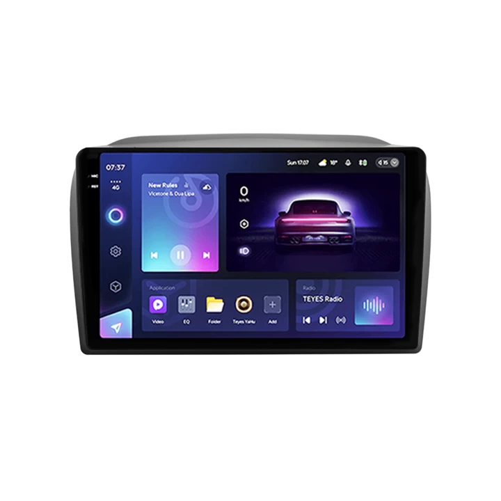 Navigatie Auto Teyes CC3 2K Fiat Doblo 2 2009-2015 4+32GB 9.5" QLED Octa-core 2Ghz Android 4G Bluetooth 5.1 DSP [1]