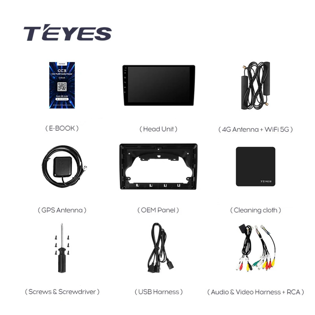 Navigatie Auto Teyes CC3 2K Ford Transit 2020-2021 4+32GB 10.36" QLED Octa-core 2Ghz, Android 4G Bluetooth 5.1 DSP [8]