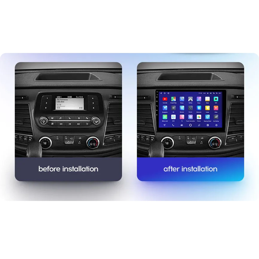 Navigatie Auto Teyes CC3 2K Ford Transit 2020-2021 4+64GB 10.36" QLED Octa-core 2Ghz, Android 4G Bluetooth 5.1 DSP [3]