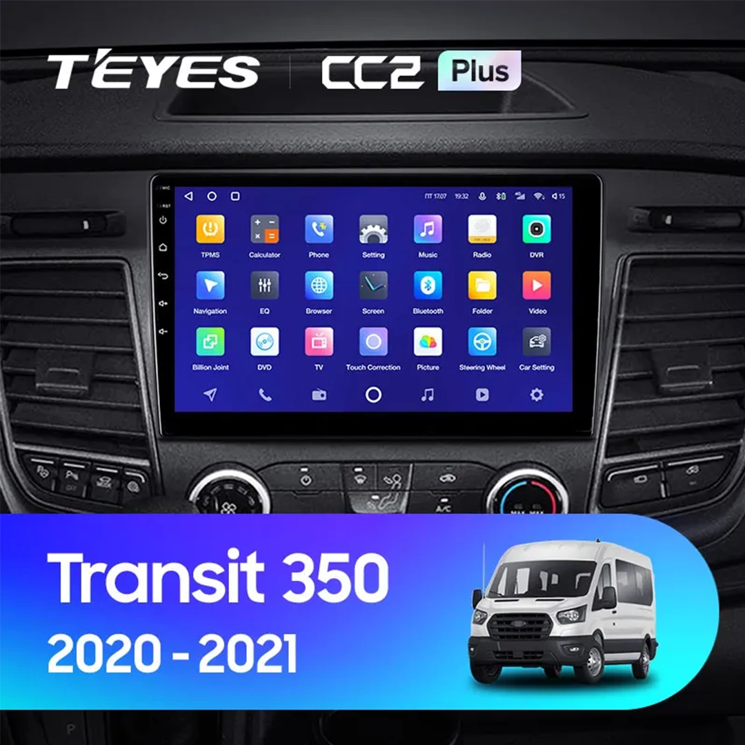 Navigatie Auto Teyes CC3 2K Ford Transit 2020-2021 4+64GB 10.36" QLED Octa-core 2Ghz, Android 4G Bluetooth 5.1 DSP [2]