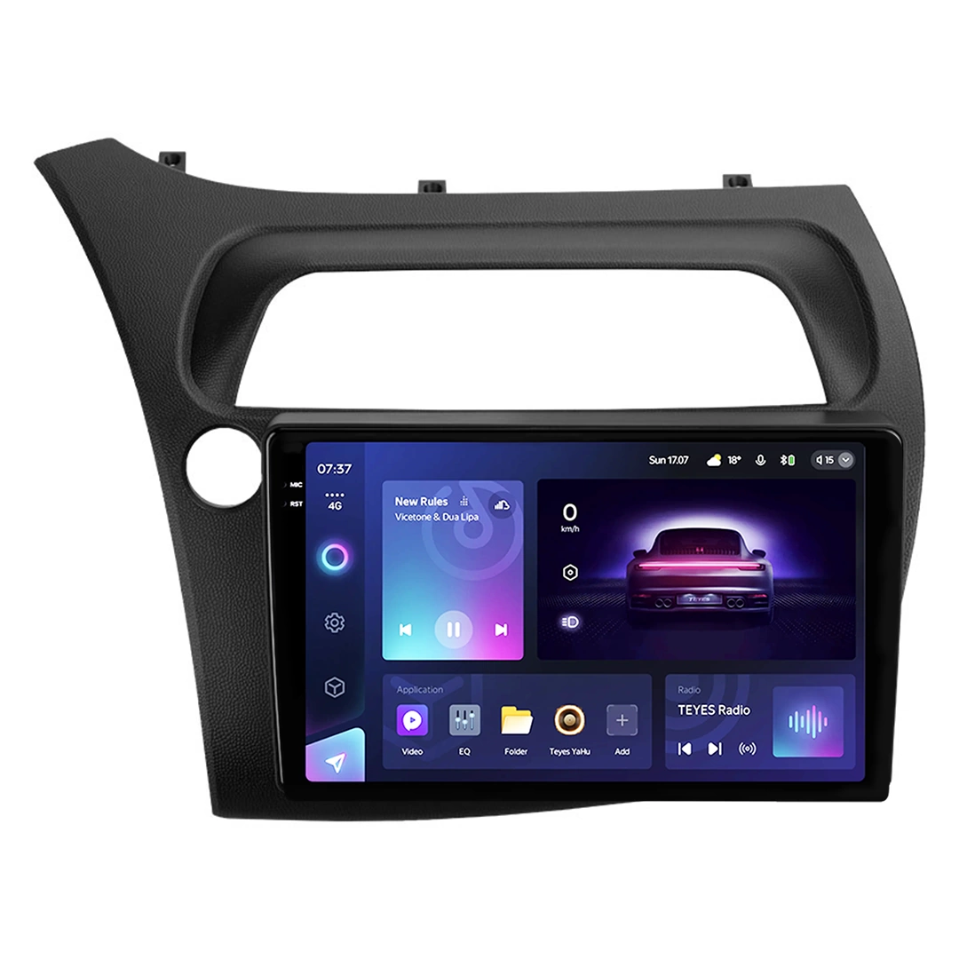 Navigatie Auto Teyes CC3 2K Honda Civic 8 2005-2012 4+64GB 9.5" QLED Octa-core 2Ghz, Android 4G Bluetooth 5.1 DSP [1]