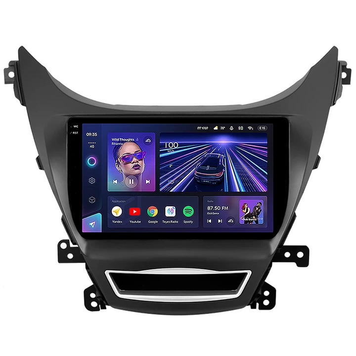 Navigatie Auto Teyes CC3 2K Hyundai Elantra 5 2010-2016 4+64GB 9.5" QLED Octa-core 2Ghz, Android 4G Bluetooth 5.1 DSP [1]