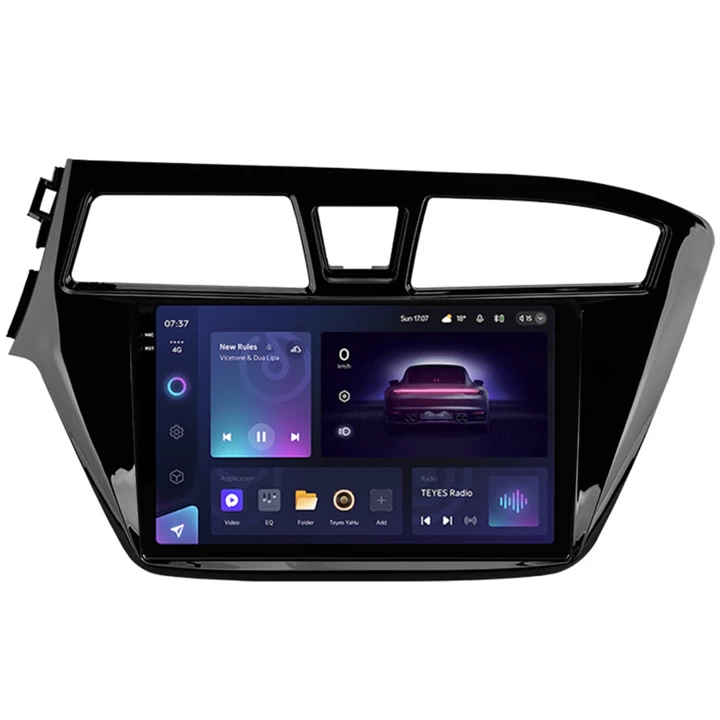 Navigatie Auto Teyes CC3 2K Hyundai i20 2014-2018 4+32GB 9.5" QLED Octa-core 2Ghz Android 4G Bluetooth 5.1 DSP [1]