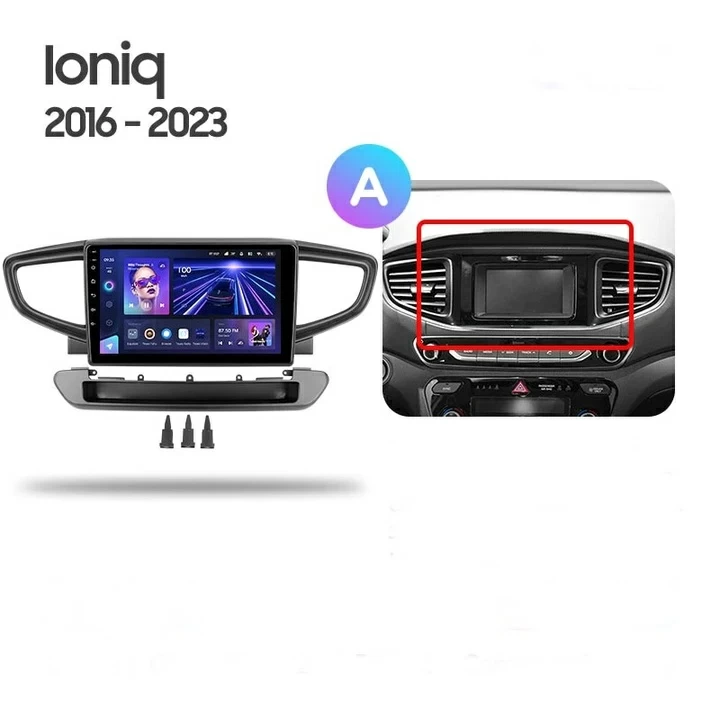 Navigatie Auto Teyes CC3 2K Hyundai Ioniq 2016-2023 6+128GB 9.5" QLED Octa-core 2Ghz, Android 4G Bluetooth 5.1 DSP [7]