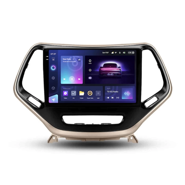 Navigatie Auto Teyes CC3 2K Jeep Cherokee 5 2015-2018 6+128GB 10.36" QLED Octa-core 2Ghz, Android 4G Bluetooth 5.1 DSP [1]