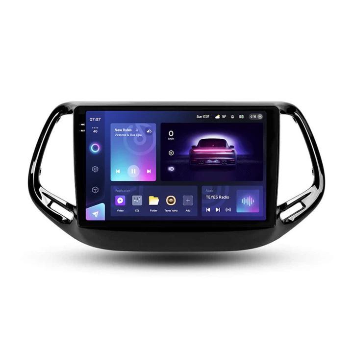 Navigatie Auto Teyes CC3 2K Jeep Compass 2 2016-2018 4+64GB 10.36" QLED Octa-core 2Ghz, Android 4G Bluetooth 5.1 DSP [1]