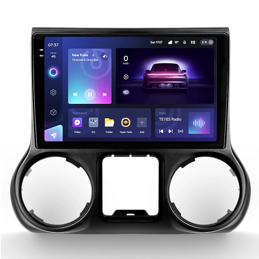 Navigatie Auto Teyes CC3 2K Jeep Wrangler 3 2010-2018 4+32GB 10.36" QLED Octa-core 2Ghz, Android 4G Bluetooth 5.1 DSP [1]