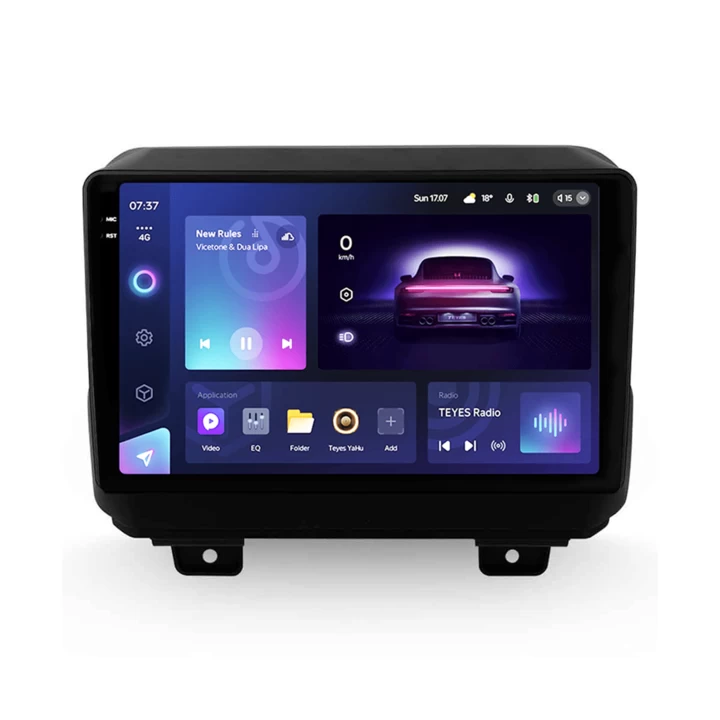 Navigatie Auto Teyes CC3 2K Jeep Wrangler 4 2018-2019 6+128GB 9.5" QLED Octa-core 2Ghz, Android 4G Bluetooth 5.1 DSP [1]