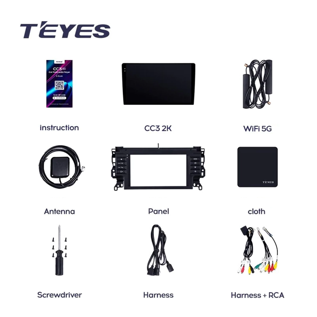 Navigatie Auto Teyes CC3 2K Land Rover Discovery Sport 2014-2023 6+128GB 9.5" QLED Octa-core 2Ghz, Android 4G Bluetooth 5.1 DSP [7]